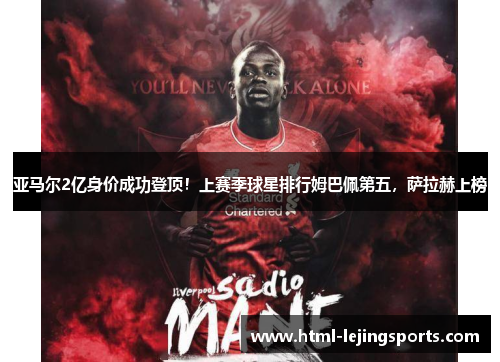 亚马尔2亿身价成功登顶！上赛季球星排行姆巴佩第五，萨拉赫上榜